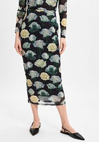 Letnia spódnica   Sofia Kobiety wielokolorowa/zielona wzorzysty 40 EDITED