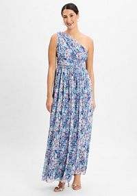 Sukienka maxi Kobiety wielokolorowa/lila/różowa wzorzysty 44 Swing