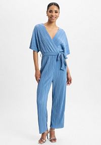 Kombinezon   YASOlinda Kobiety Sztuczne włókno niebieski jednolity 40 Y.A.S