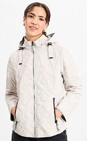 Kurtka pikowana Kobiety Sztuczne włókno beżowa jednolity 42 Gil Bret damska