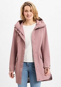 Parka   GWEN WNS PARKA 6 Kobiety Sztuczne włókno różowa jednolity 38 Didriksons