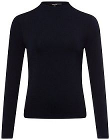 Koszulka z długim rękawem  Karinn Kobiety wiskoza niebieski jednolity 40 Someday damski