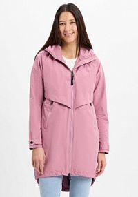 Płaszcz funkcjonalny  Frodik Kobiety różowy jednolity XL Ragwear damski