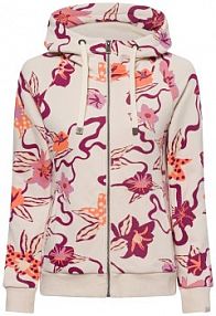 Kurtka z kapturem  Flawia Kobiety beżowa/lila wzorzysty XS Ragwear damska