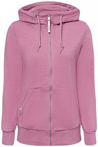 Kurtka z kapturem  Neskia Kobiety lila jednolity XL Ragwear damska