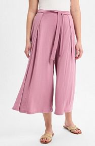 Spodnie materiałowe  Rozalia Kobiety wiskoza różowe jednolity XS Ragwear damskie