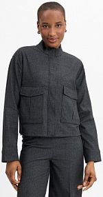 Modułowy blezer   Jandra Kobiety Sztuczne włókno czarny jednolity 38 Opus