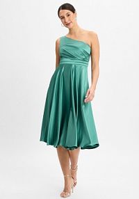 Sukienka koktajlowa Kobiety zielona jednolity 42 Marie Lund