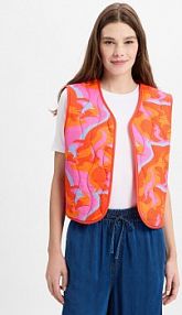 Kamizelka  Kobiety Bawełna wielokolorowa/czerwona wzorzysty S IPURI damska