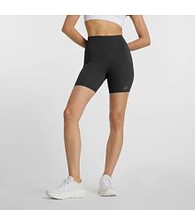 Szorty sportowe New Balance czarne/brązowe WS51114BK