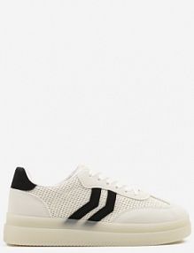 Białe sneakersy Tenisówki Ozdobione Paskami Falovinia marquiiz damskie