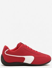 Czerwone sneakersy Typu Klasyczne Tenisówki Zelritia c'm paris damskie