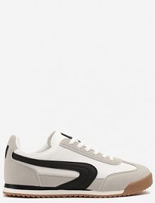 Biało-Szare Basicowe sneakersy Ellimira gowin damskie