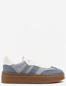 Niebieskie sneakersy Tenisówki na Kauczukowej Podeszwie Ardisora bestelle damskie