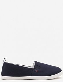 Granatowe tenisówki Vices Basic z Materiałowymi Gumkami Aretela ballada damskie