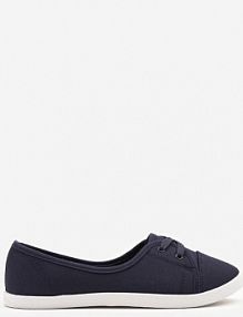 Granatowe tenisówki Vices z Drobnym Sznurowaniem Telithia ballada damskie