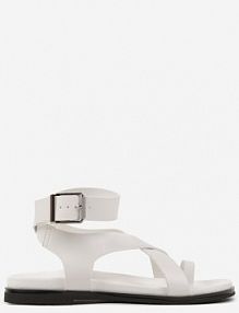 Białe sandały Japonki w Stylu Rzymianek Perraza c'm paris damskie