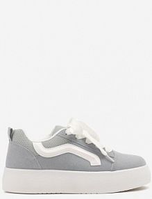 Jasnoniebieskie sneakersy Kultowe Tenisówki na Grubej Podeszwie Nurisora ideal damskie