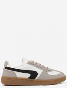 Biało-Czarne Casualowe sneakersy Typu Kultowe Tenisówki Ablerri gowin damskie