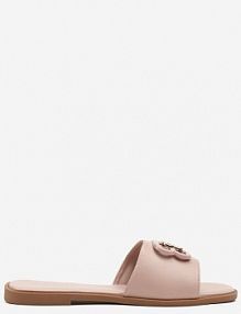 Różowe klapki z Ozdobą na Pasku Ronimea ideal damskie