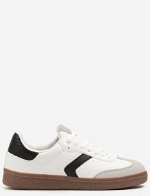 Białe sneakersy z Perforacją w Stylu Tenisówek Olirielis Renee damskie