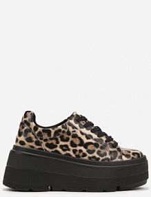 Panterkowe sneakersy Vices na Grubej Podeszwie Tuliri Renee damskie