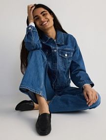 Skórzane loafersy Reserved czarne 082CQ-99X