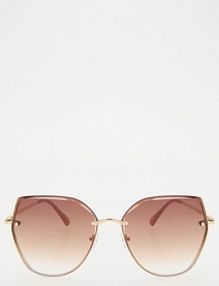 Okulary przeciwsłoneczne Reserved oliwkowe damskie 280CQ-91X