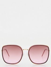 Okulary przeciwsłoneczne Reserved czerwone damskie 329CQ-83X