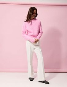 Baleriny z cyrkoniami Reserved czarne 355CP-99X