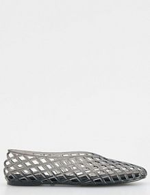 Ażurowe baleriny Reserved szare 359CR-90X