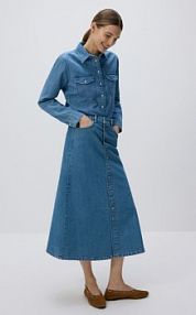 Zamszowe baleriny z ćwiekami Reserved pomarańczowe 392CP-23X