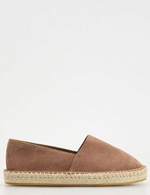 Zamszowe espadryle Reserved różowe damskie 589CP-03X