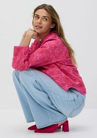 Czółenka z odkrytą piętą Reserved różowe 602CP-43X