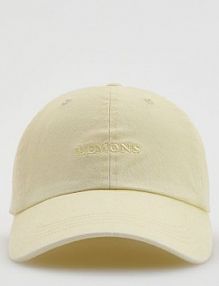 Czapka z daszkiem Reserved żółta damska 749CO-10X