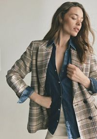 Jeansowa koszula Reserved niebieska 7804B-55J