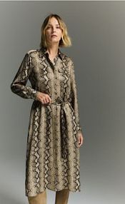 Koszulowa sukienka z wiskozy Reserved 948FB-MLC