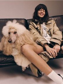 Bluza french terry z haftem Reserved biała damska VG117-01X