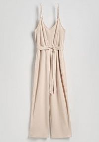 Kombinezon z modalem Reserved beżowy XO724-08X
