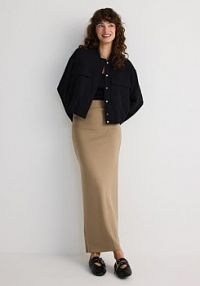 Bawełniana kurtka bomberka Reserved czarna ZR691-99X