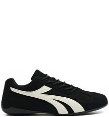 Sneakersy z imitacji zamszu Cropp czarne damskie