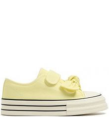 Trampki na rzep z dekoracyjną wstążką Cropp damskie