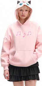 Bluza z Pokémonem Jigglypuff Cropp różowa damska