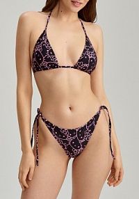 Czarny dwuczęściowy strój kąpielowy Hello Kitty House 967EN-MLC