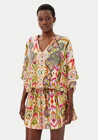 Sukienka letnia LOLA CASADEMUNT wielokolorowa 