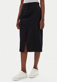 Spódnica Calvin Klein Jeans czarna Midi