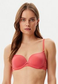 Biustonosz Selmark różowy Z fiszbiną