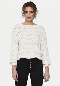 Sweter ONLY biały damski 