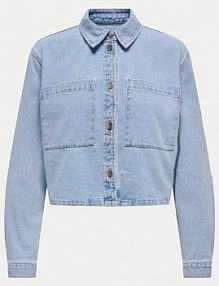 Kurtka jeansowe JDY niebieska damska Jeansowa