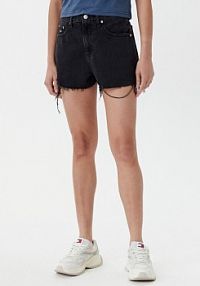 Szorty jeansowe Tommy Jeans czarne 